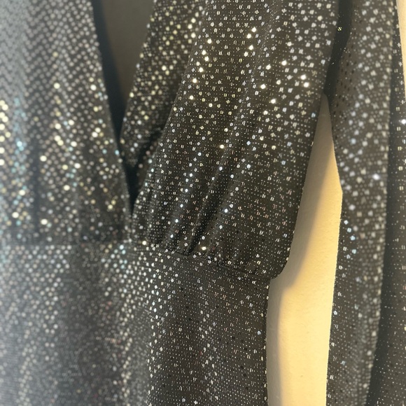 Black sequin dress XS/S - Picture 5 of 6